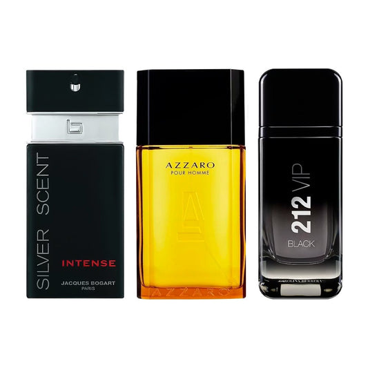 Kombination aus 3 Herrenparfums - 212 VIP, 212 VIP MEN und 212 Black [je 100 ml]